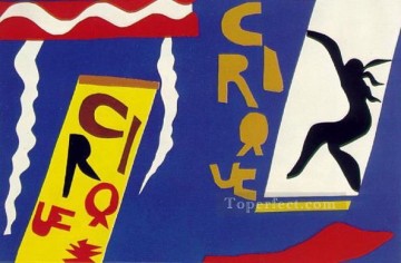  circo Obras - Circus Le cirque Plate II del fauvismo abstracto del jazz Henri Matisse